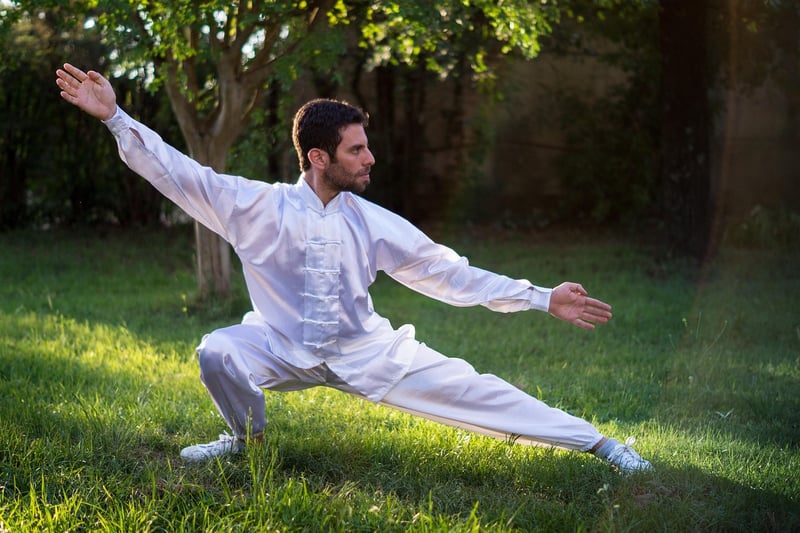 Tai Chi Fan Practice